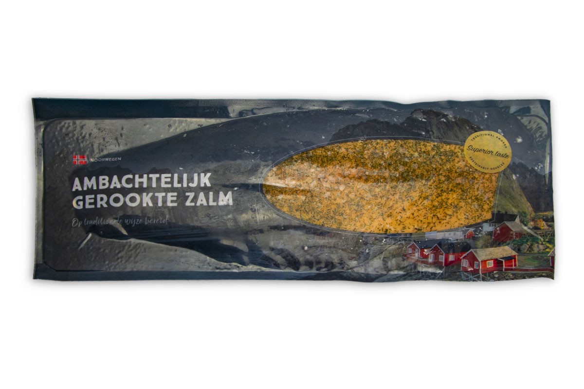 ❄ Zalmzijde gravadlax ongesneden