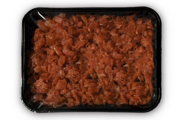 Zalmsnippers gerookt bak 1kg