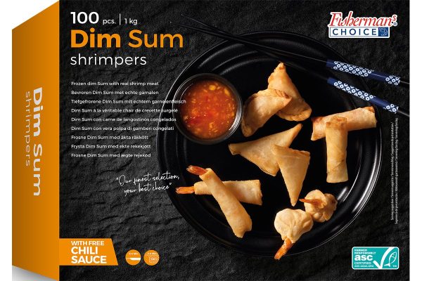 ❄ Garnalen dim sum shrimpers 100st 1kg