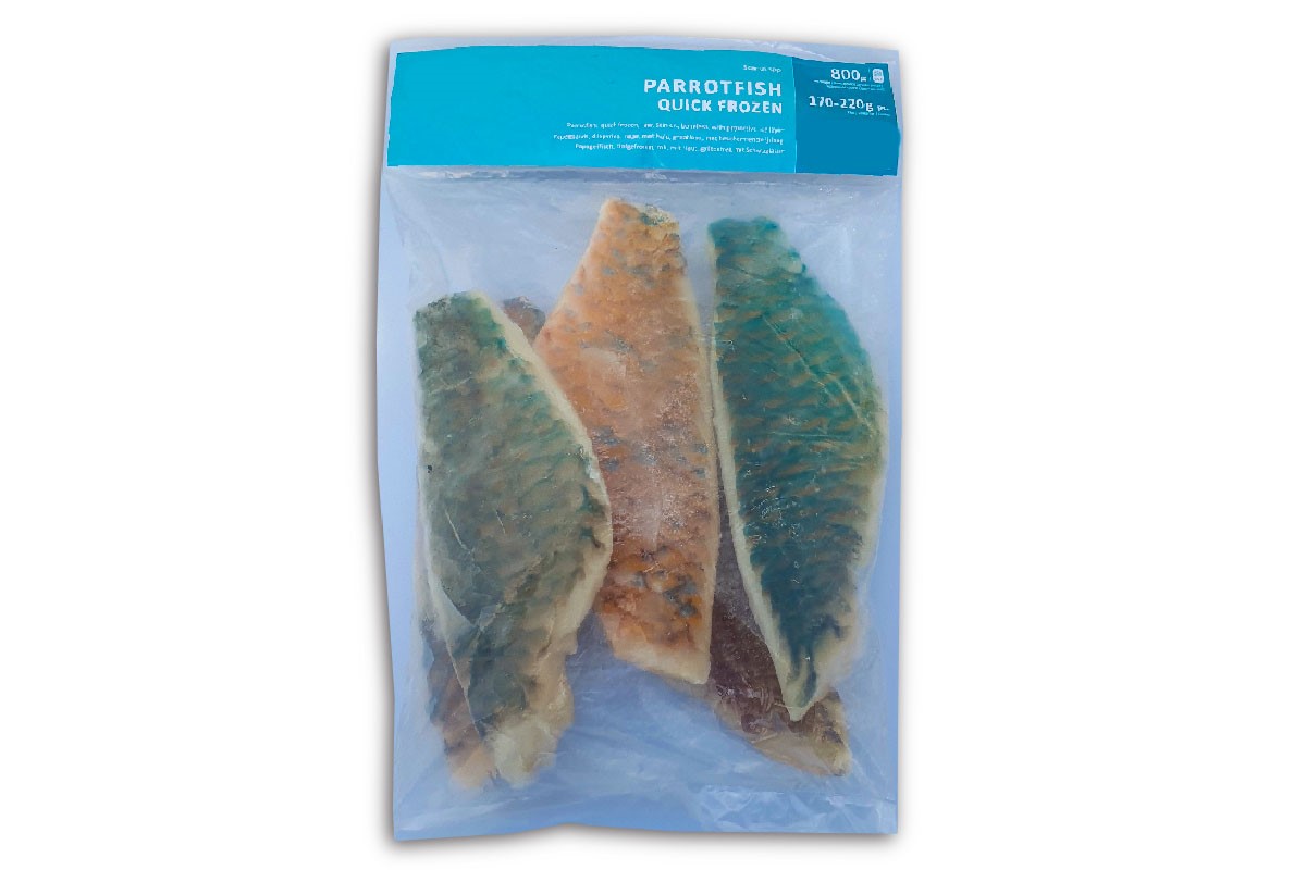 ❄ Papegaaivisfilet met vel zonder graat 170-220g 1kg