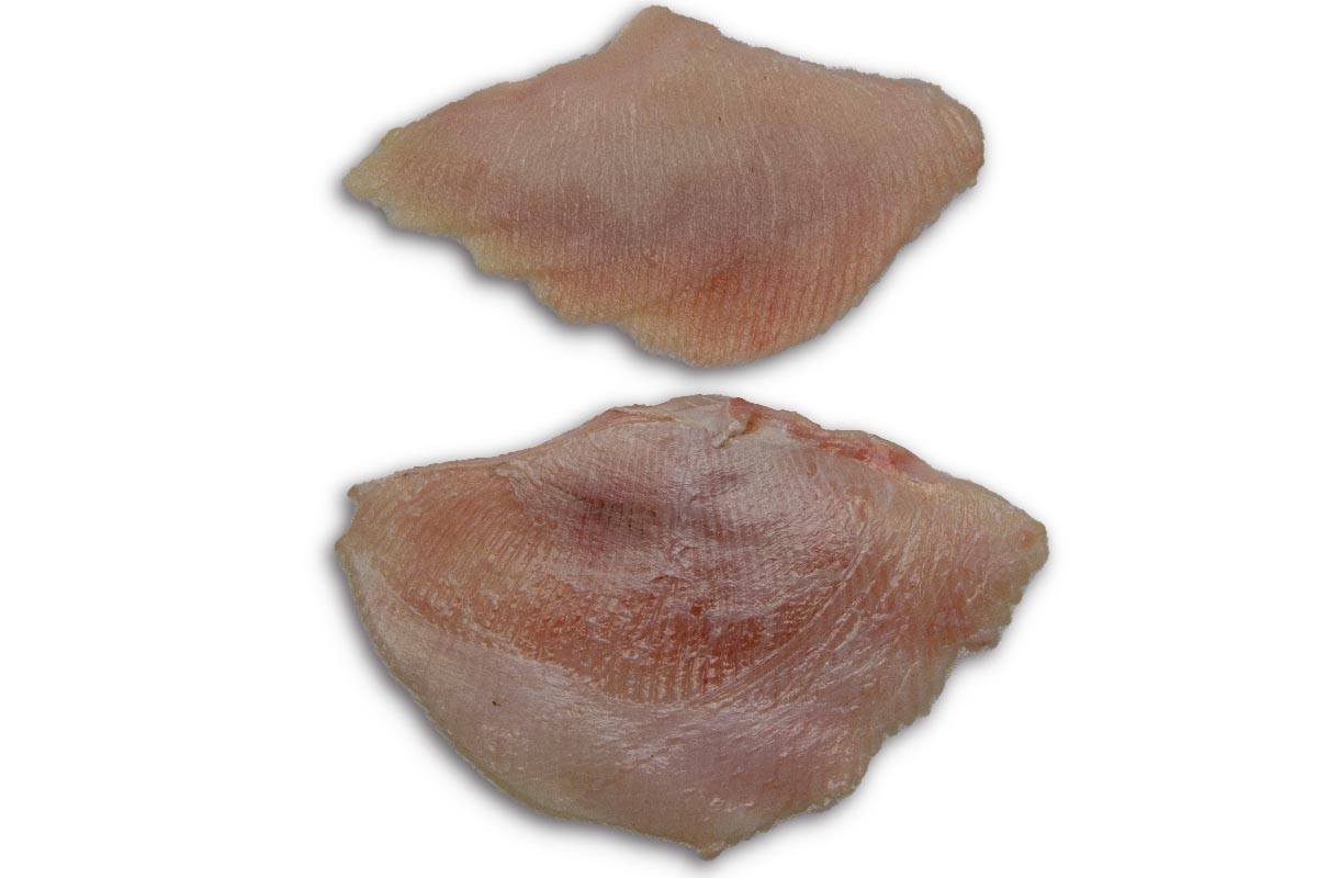 Rogvleugelfilet (1) zonder vel >100g