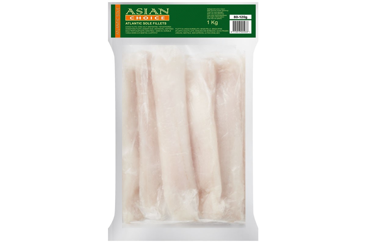 ❄ Tongfilet Atlantisch 80-120g 1kg