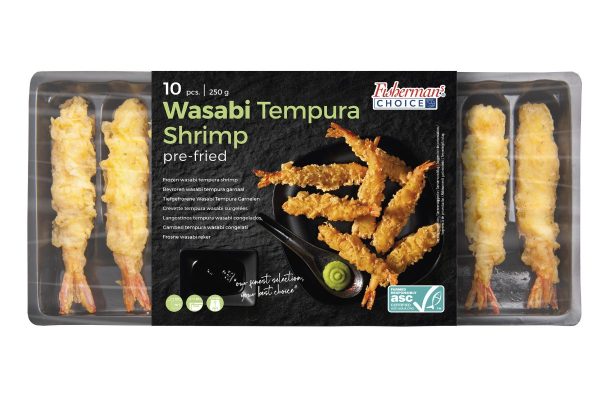 ❄ Garnalen wasabi tempura tray 10st 250g