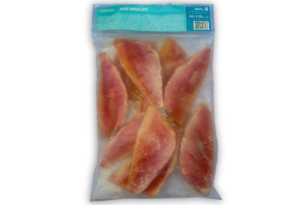 ❄ Rode mulfilet met vel 40-80g 1kg