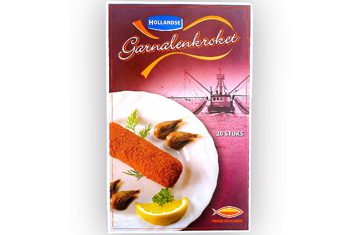 ❄ Garnalenkroket Hollands Schilder 20st 75g