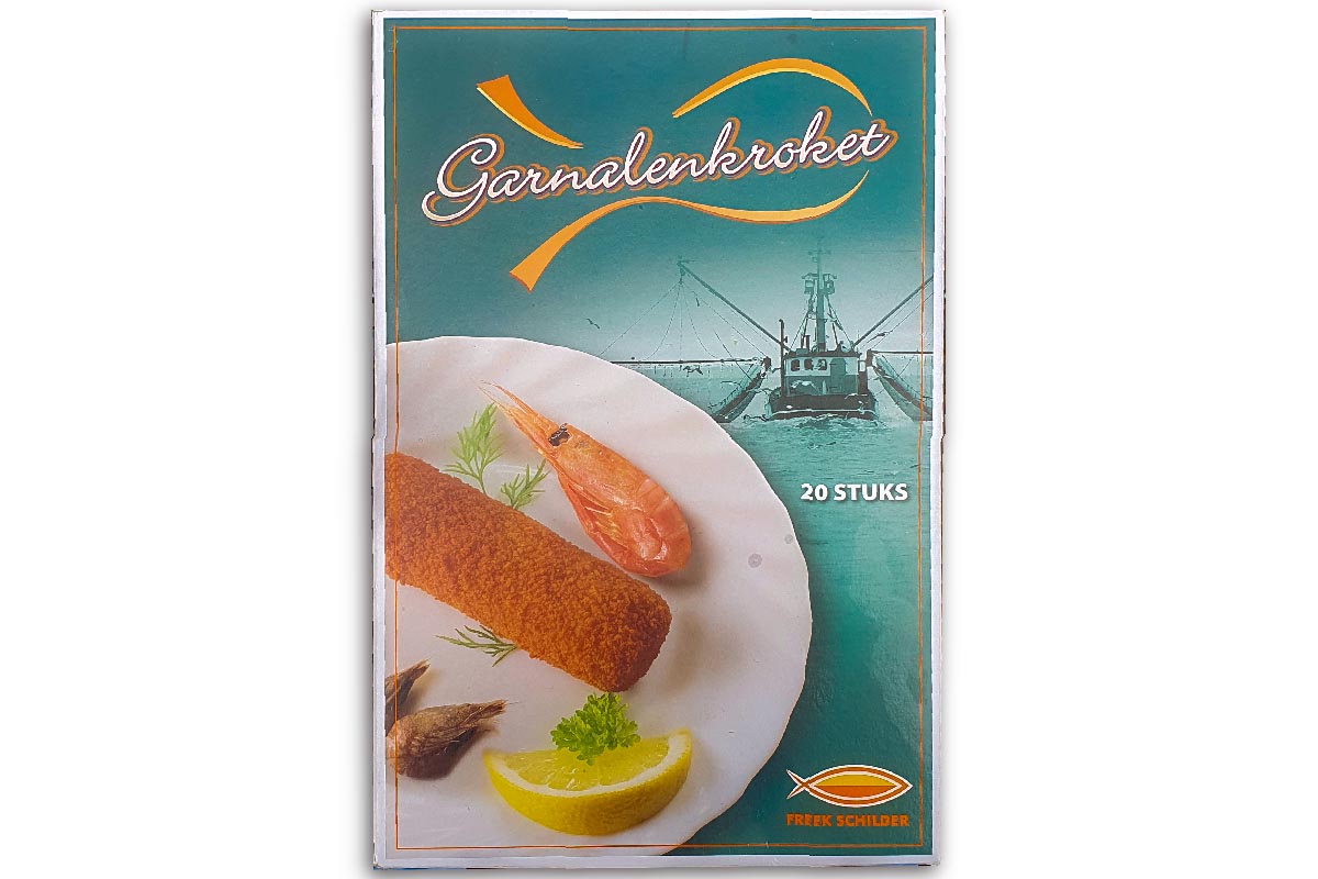 ❄ Garnalenkroket Schilder 20st 75g